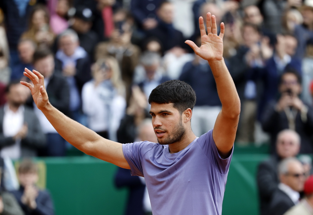 开云体育在线-关于ATP总决赛轻取蒙特卡洛大师赛，阿尔卡拉斯扛起全队的信息