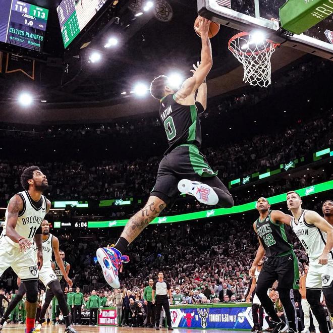 开云下载-上海队绝杀天津队,塔图姆统治全场